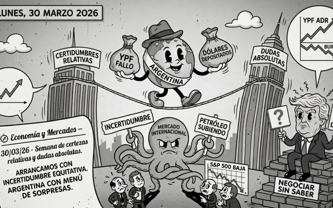 🧭 Economía y Mercados – 30/03/26 Semana de certezas relativas y dudas absolutas